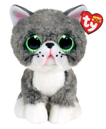 BEANIE BOOS FERGUS GREY CAT REG