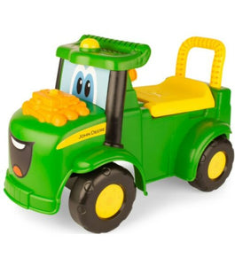 JOHN DEERE JOHNNY TRACTOR RIDE ON FOOT TO FLOOR