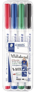 MARKER WHITEBOARD STAEDTLER 301 1MM ASST WLT4