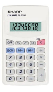 CALCULATOR SHARP EL233SBN-POCKET