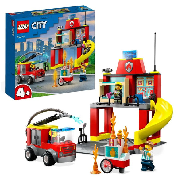 60375 FIRE STATION & TRUCK