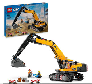 60420 YELLOW CONSTRUCTION EXCAVATOR 