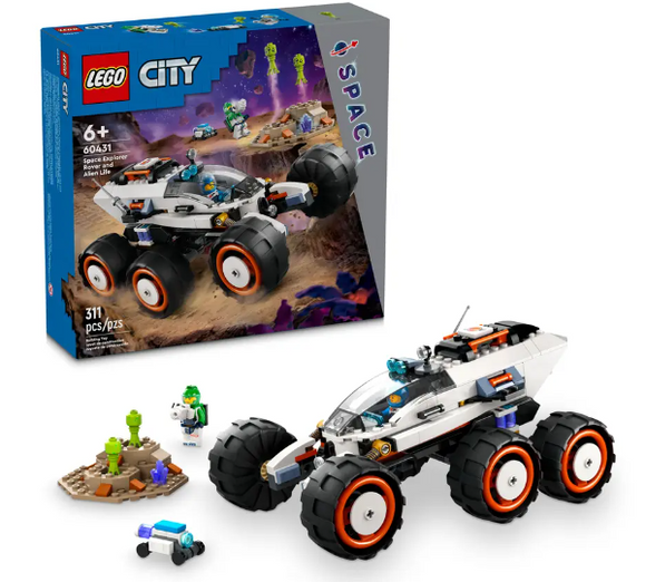 60431 SPACE EXPLORER ROVER AND ALIEN LIFE