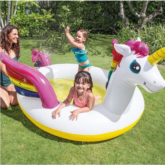 INTEX UNICORN SPRAY POOL