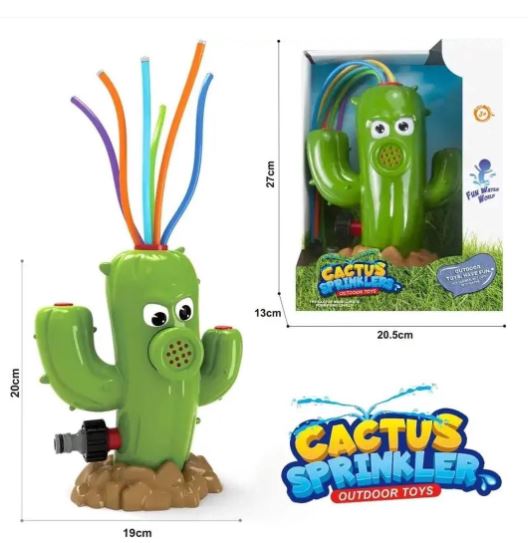 CACTUS NOODLE HAIR SPRINKLER FUN