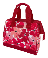 SACHI LUNCH BAG INSULATED-RED POPPIES