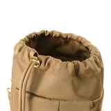 SACHI CROSSBODY INSULATED BOTTLE BAG - LATTE