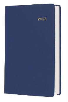 DIARY 2025 COLLINS BELMONT B7R 125X80MM 157.V59 B7R PVC POCKET 1DTP NAVY