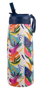 OASIS S/S D/W INSULATED SPORTS BOTTLE W/SIPPER 780ML CALYPSO DREAMS