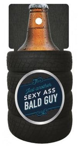 BALD - MAN CAVE - BEER HOLDER