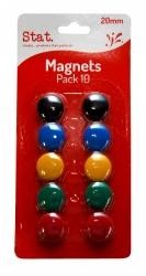 MAGNETS SOVEREIGN 20MM PK10 ASST