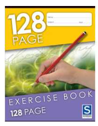 EXERCISE BOOK GNS (225X175) 128Pg