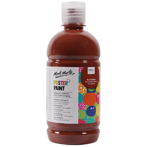 MM POSTER PAINT 500ML-BURNT UMBER