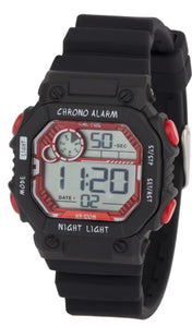 CACTUS WATCH 100M DIGITAL BLACK