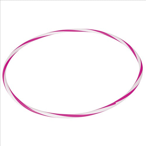 HART DUAL TWIST HOOP 75CM FLURO PINK/WHITE