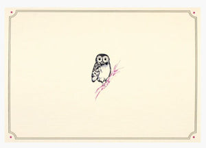 NOTE CARD OWL PORTRAIT